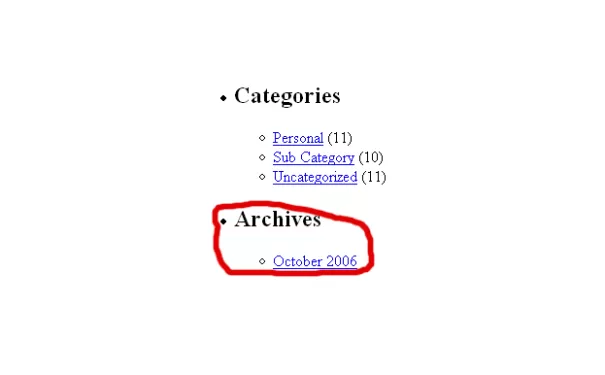 日志归档函数wp_get_archives详解及举例
